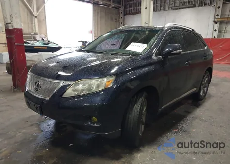 2010 Lexus Rx 350 from USA, damaged, VIN 2T2BK1BA8AC051957